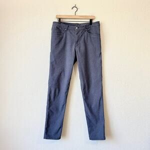LULULEMON ABC Pants Gray Slim Fit 5-Pocket Tapered Stretch Performance